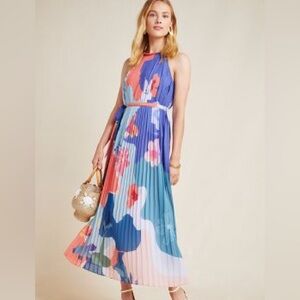 Anthropologie Encanta Abstract Maxi Dress